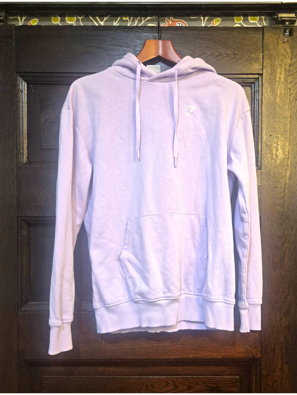 Gymshark Women's Purple Hoodie Logo Pockets Size S